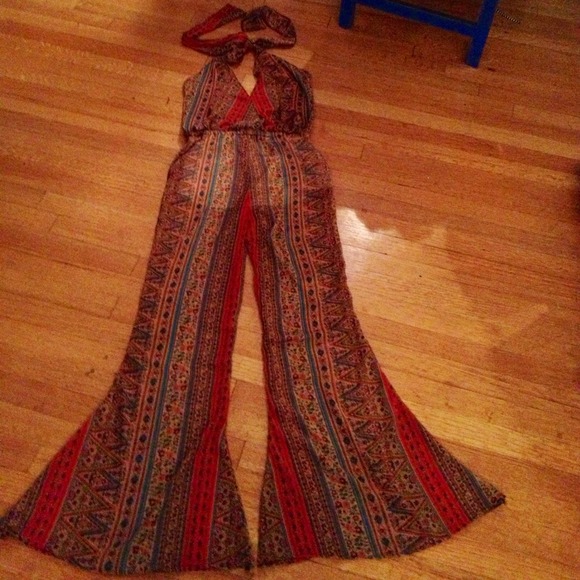 SOLD Boho Gypsy Bellbottom Jumpsuit for @aclaar