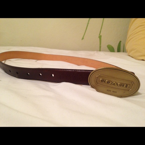Coach Accessories Authentic Coach Womens Belt Poshmark