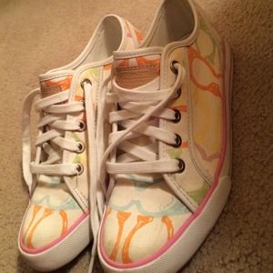 Authentic Sribble Multicolored Coach Sneakers