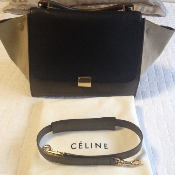 Celine Tricolor Trapeze Bag - Picture 1 of 4