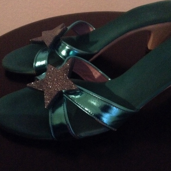 Marc Jacobs metallic star slide sandal ✨sale✨