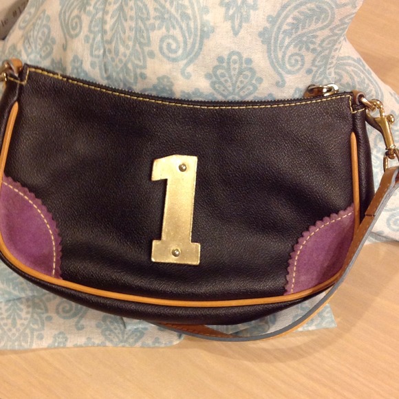 Dooney and Burke black purse - Picture 2 of 3