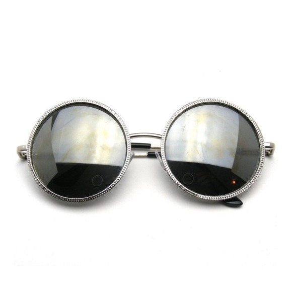 EE Accessories - Designer Round Metal Fashion Circle Sunglasses