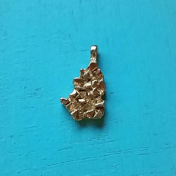 GOLD NUGGET CHARM