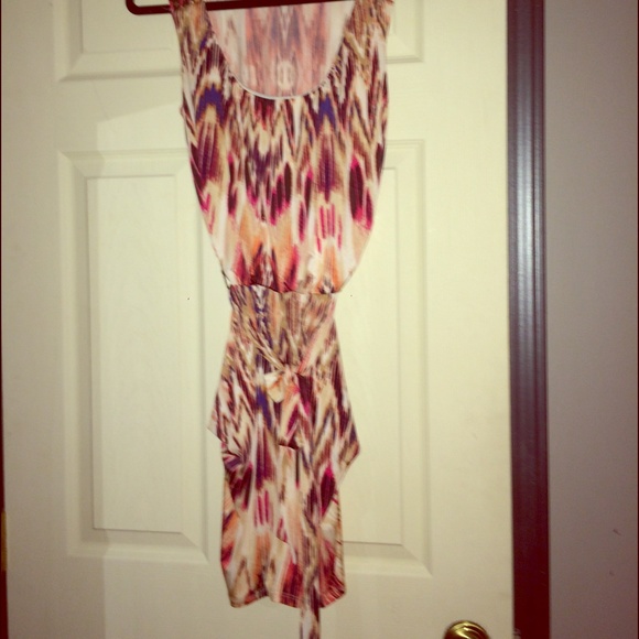Nordstrom multi-color dress. NWOT