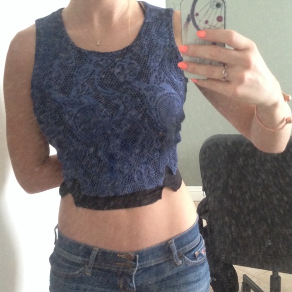 Boho indie crop top - Picture 3 of 3
