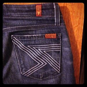 7 for All Mankind Flynt Bootcut Jeans size 25