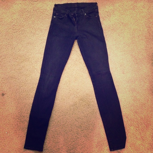 Authentic 7 for all man kind "the skinny" jeans
