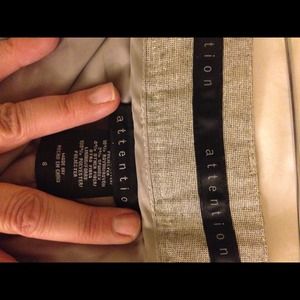 Attention Metallic Skirt