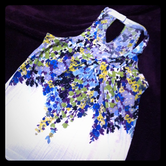 American Eagle Floral Tank