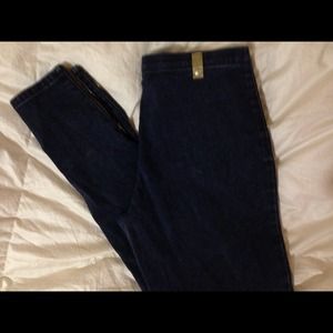 LC Lauren Conrad Zipper Jeggings