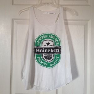 Heineken tank top size small-looking to trade!