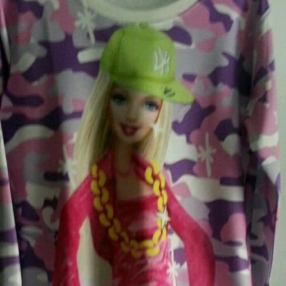 Two piece Barbie army outfit