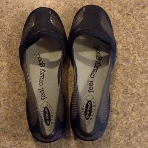Dr. Scholl's Black Flats Size 8