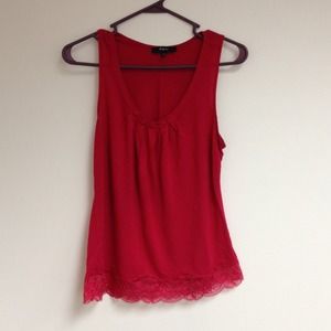 Pinkish Red Express tank.