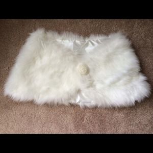 Faux fur wrap