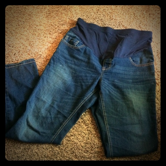 MATERNITY full panel skinny jeans