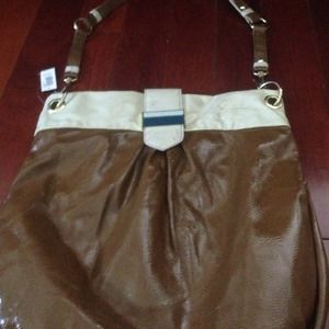 Old Navy patent large hobo bag