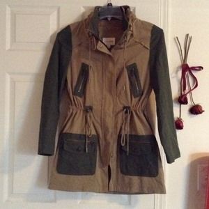 Mid length spring/fall fashion jacket