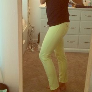 DL1961 Angel Ankle Jeans in Yellow