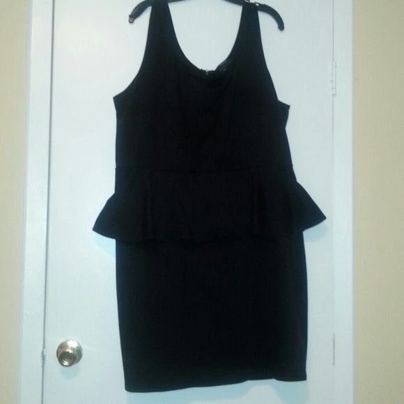 Plus Size 3X Black Dress