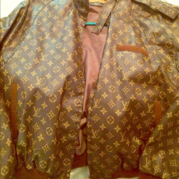 Vintage Louis Vuitton bomber jacket ladies large