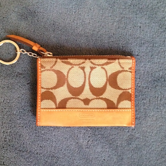 Coach coin purse/keychain
