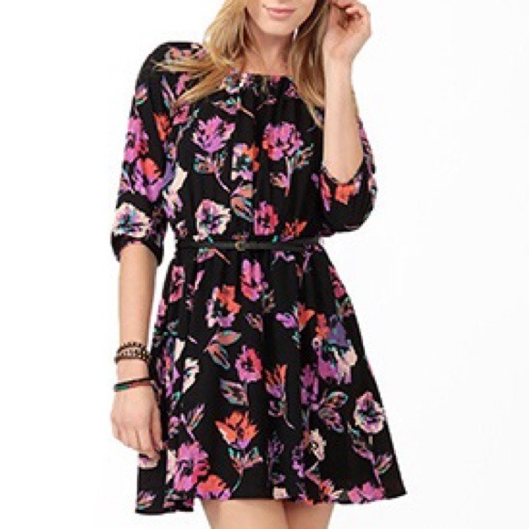 Forever 21 Dresses & Skirts - ❌❌BUNDLED🎉🎉HP Abstract Floral Dress🎉🎉❌❌