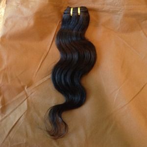 100% Unprocessed  Brazilian Virgin Human Hair 2Bdl