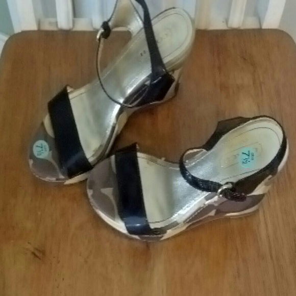 Coach wedges Size 7.5
