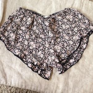 Brandy Melville Floral Shorts