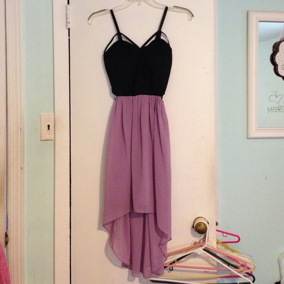 Charlotte Russe hi-low dress