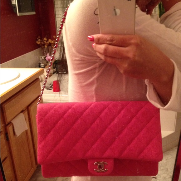 ***SOLD***Chanel matte (soft) caviar black bag - Picture 4 of 4