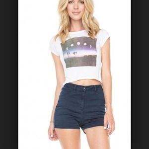 NEVER WORN Caroline Crescent Brandy Melville Top