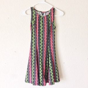 H&M Dresses - Aztec Print Skater Dress H&M Dresses - Aztec Print Skater Dress