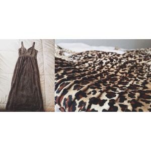 Robbie Bee Cheetah Maxi Dress