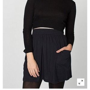 Black american apparel skirt