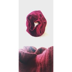 Burgundy Infinity Scarf