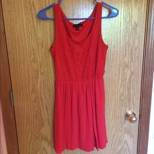 Red/Coral Dress