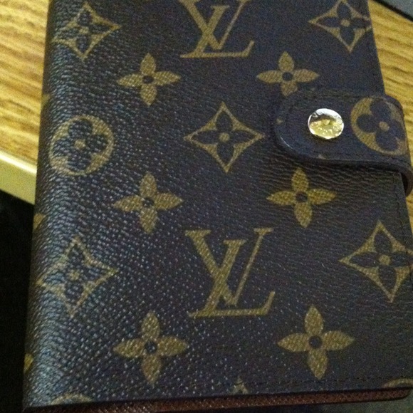Louis Vuitton agenda with 2013 refills