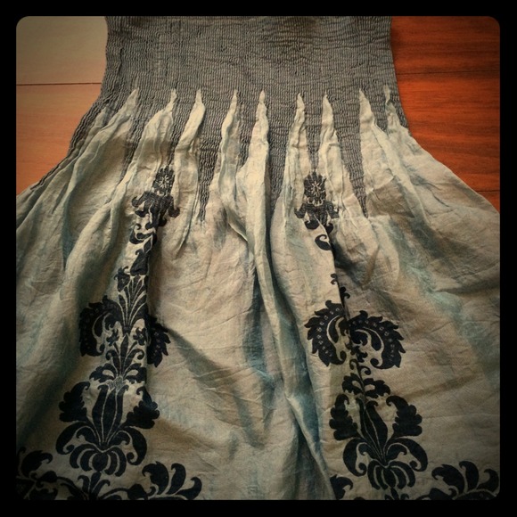 Denim style dress