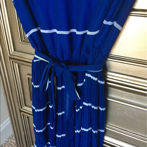 New gorgeous blue long summer dress - Picture 4 of 6