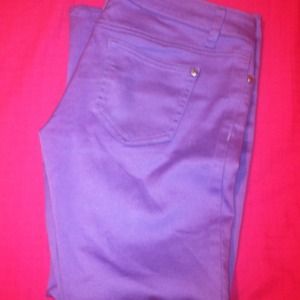 Delia's lavender skinny jeans size 3
