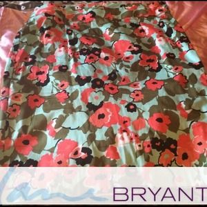 Floral pencil skirt