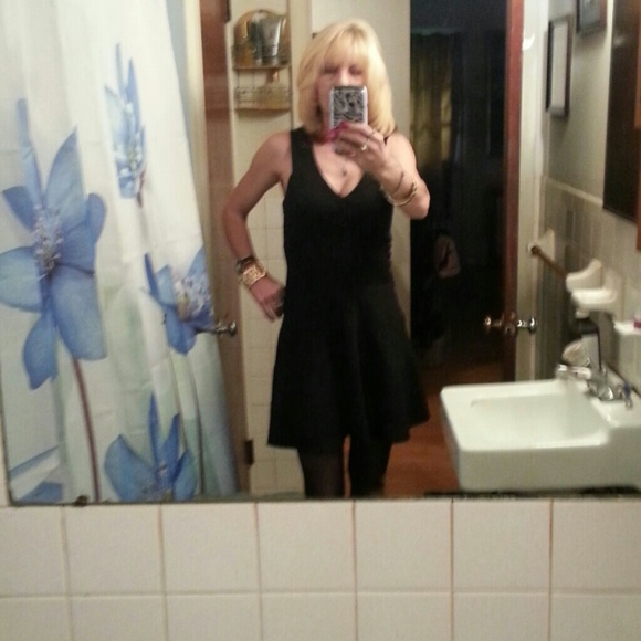 robbi & nikki Black razor back dress Xs - Picture 2 of 4