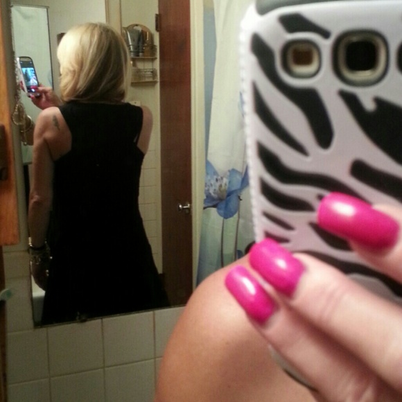 robbi & nikki Black razor back dress Xs - Picture 3 of 4