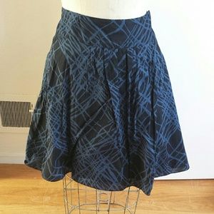 Blue skirt