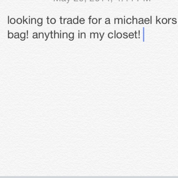 Looking for Michael Kors authentic bag