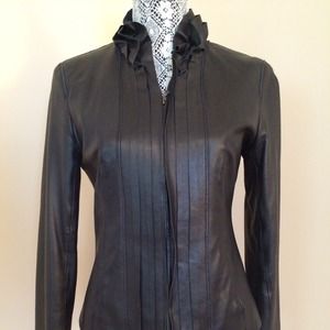Ellie Tahari leather jacket