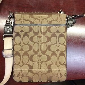 100% authentic Coach cross-body